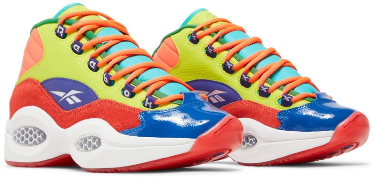 Reebok Question Mid Big Kid Color Explosion