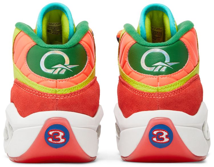 Reebok Question Mid Big Kid Color Explosion