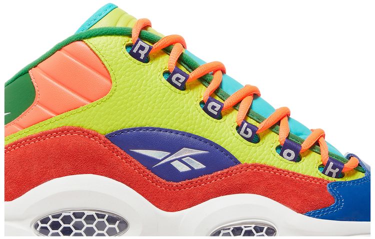 Reebok Question Mid Big Kid Color Explosion