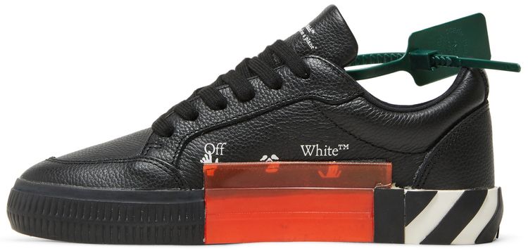 Off White Wmns Vulc Sneaker Black White