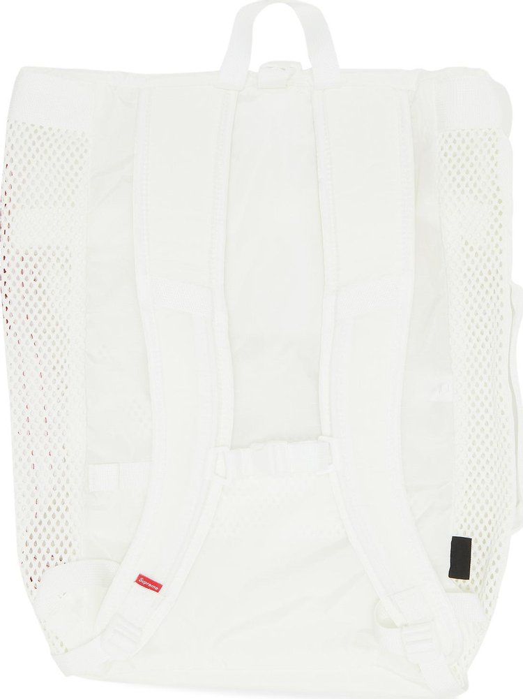 Supreme Mesh Backpack White