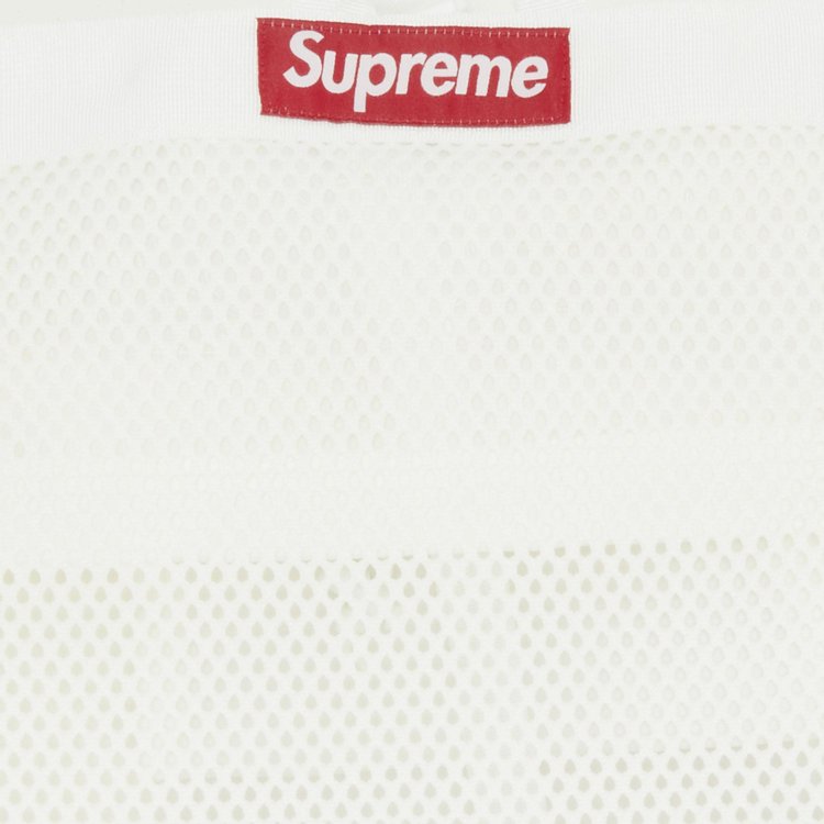 Supreme Mesh Backpack White