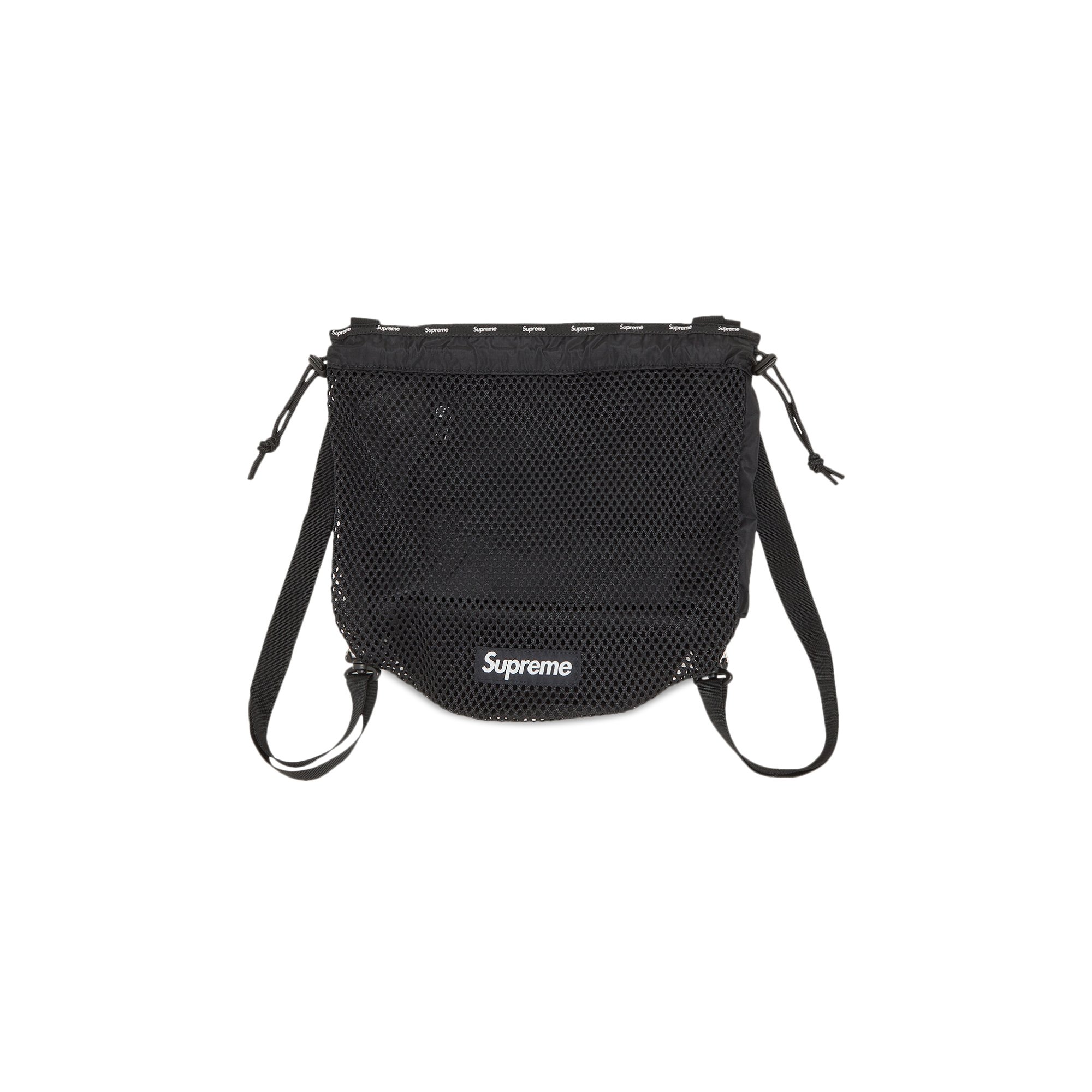 Buy Supreme Mesh Small Backpack 'Black' - SS23B21 BLACK | GOAT