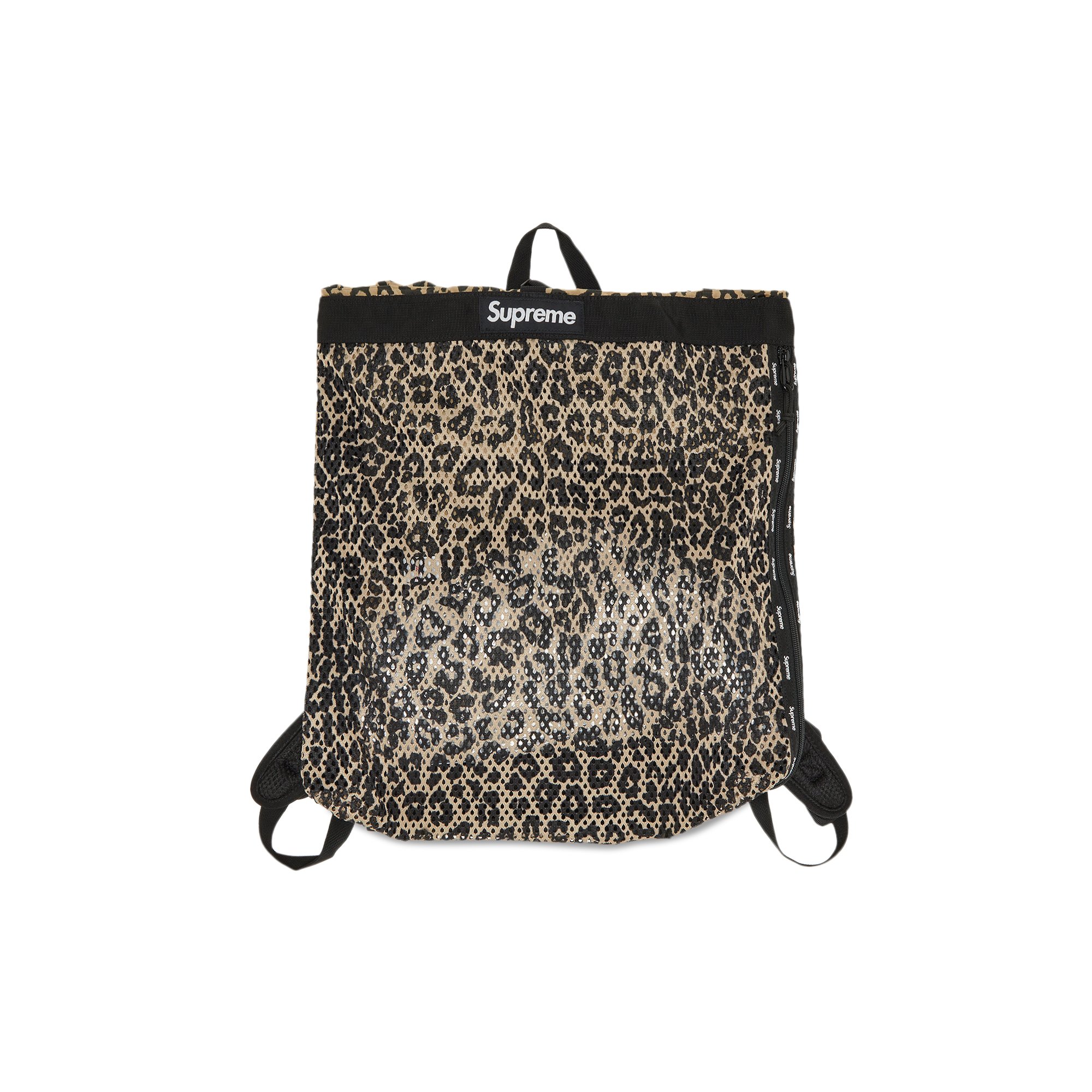 Supreme Mesh Backpack 'Leopard'