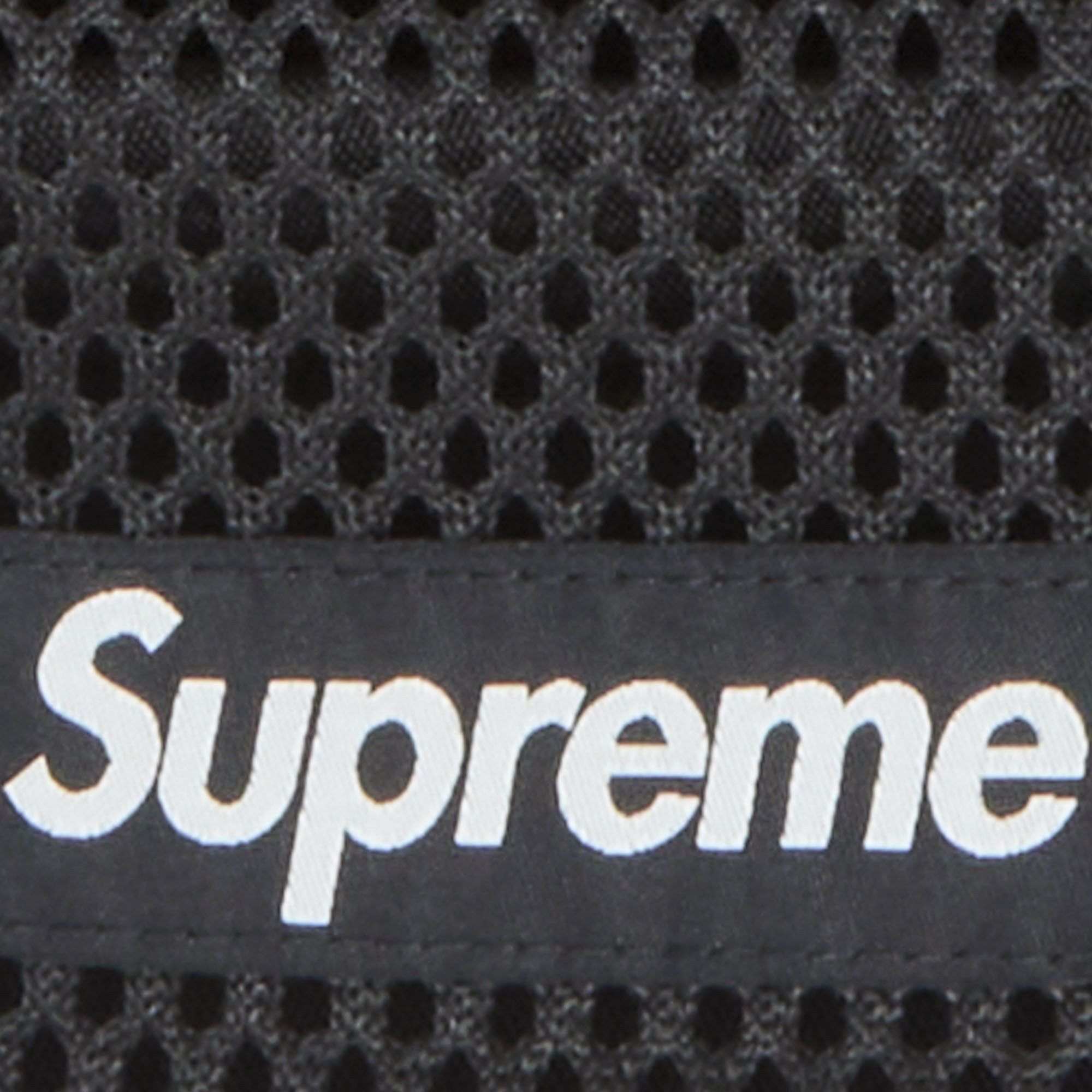 Buy Supreme Mesh Small Backpack 'Black' - SS23B21 BLACK | GOAT