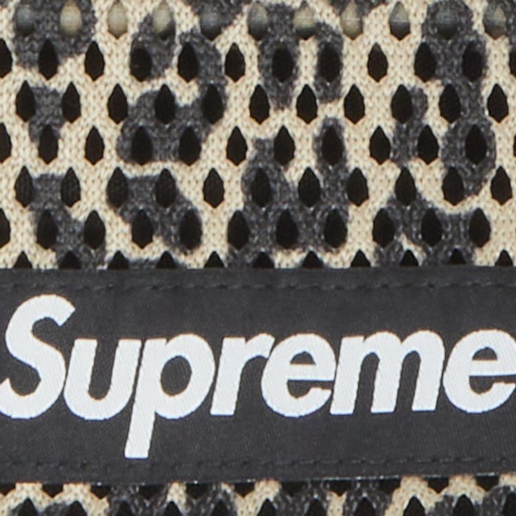 Supreme Mesh Small Backpack Leopard