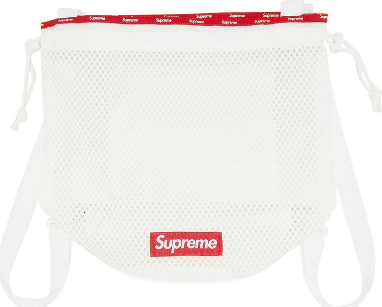 Supreme Mesh Small Backpack 'White'