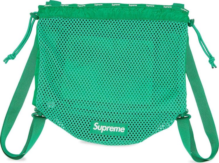 Supreme Mesh Small Backpack 'Green'