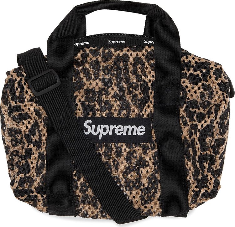 Supreme Mesh Mini Duffle Bag LeopardSupreme Mesh Mini Duffle Bag Leopard -  OFour