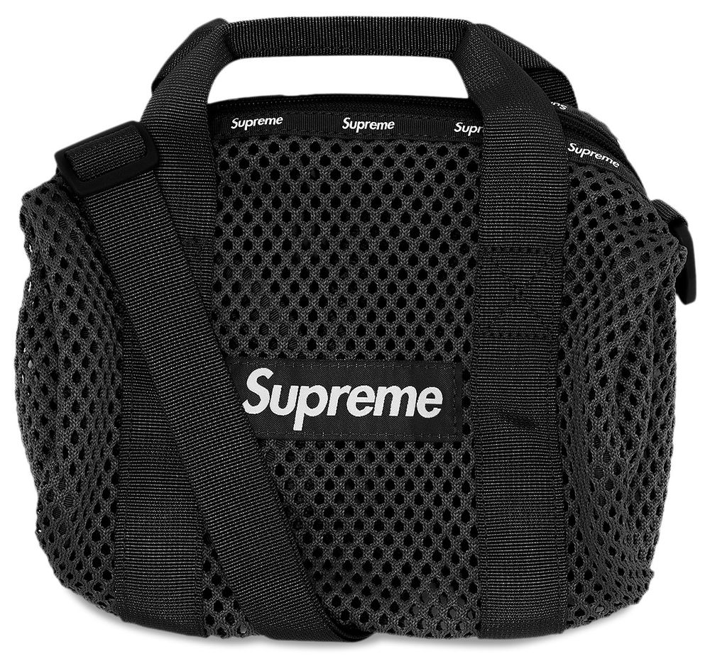 Buy Supreme Mesh Mini Duffle Bag 'Black' SS23B20 BLACK GOAT