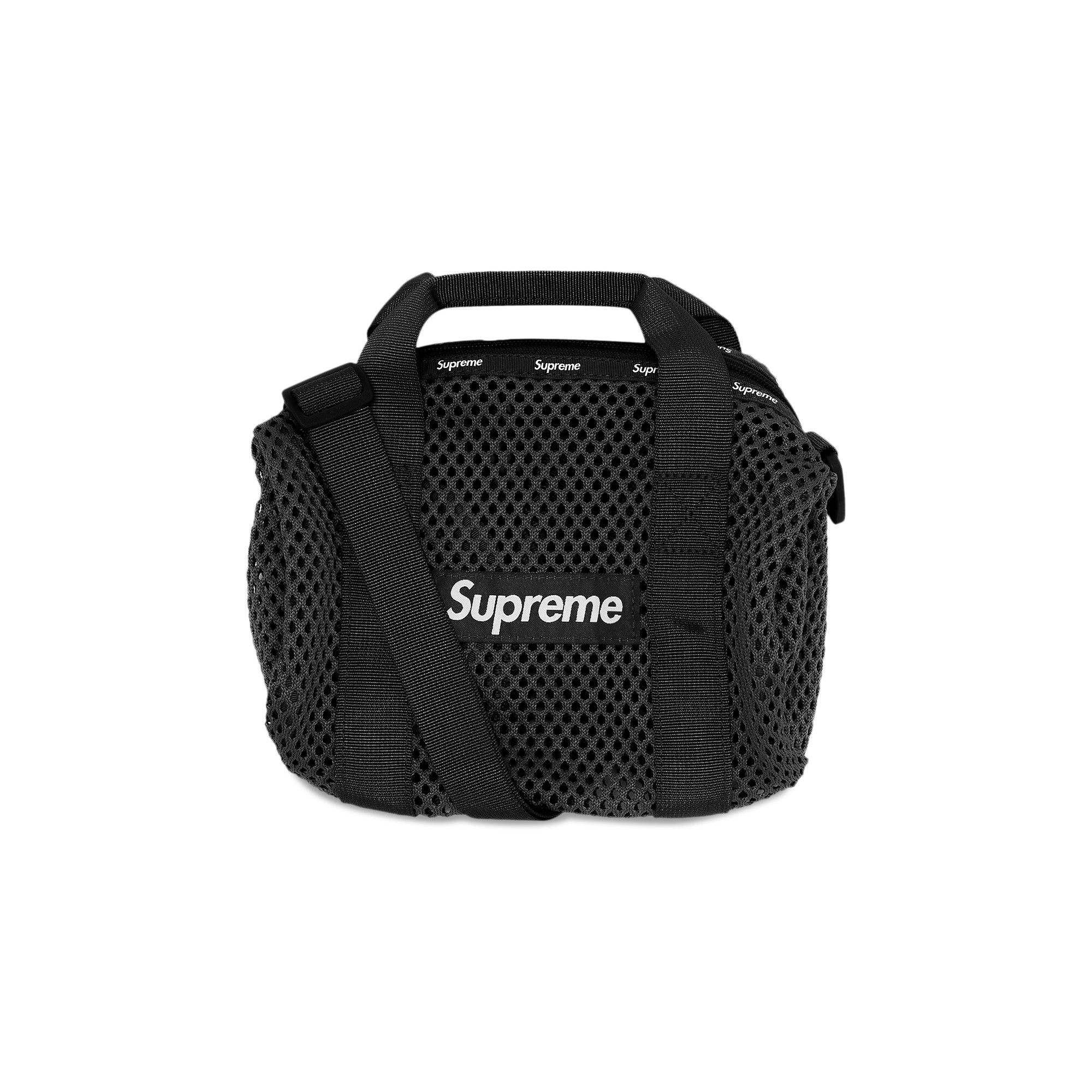 Supreme Mesh Mini Duffle Bag Black