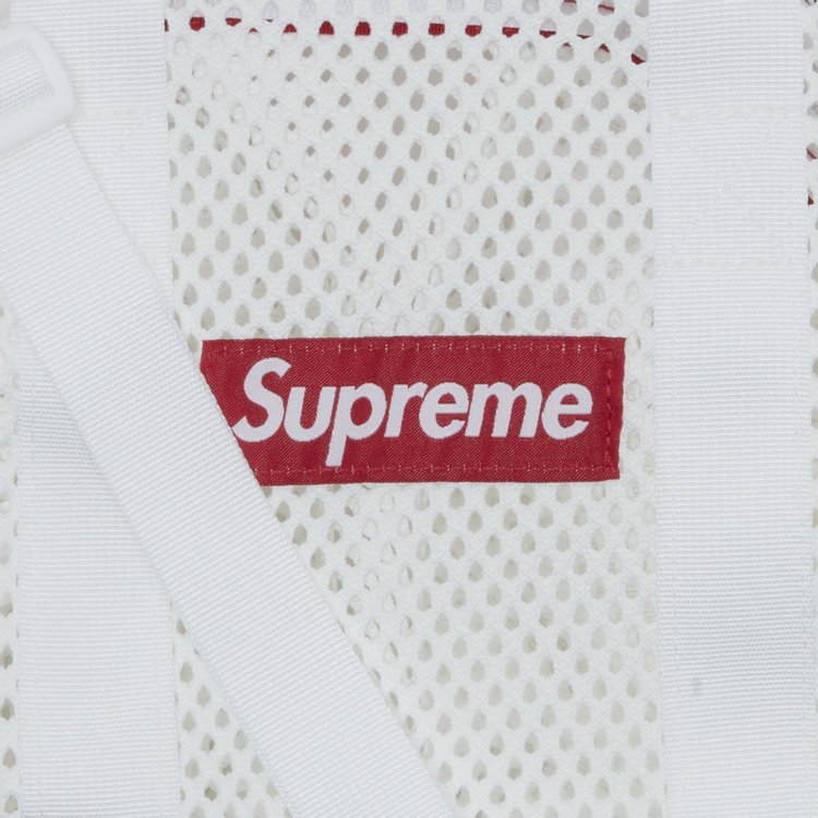 Supreme Mesh Mini Duffle Bag White