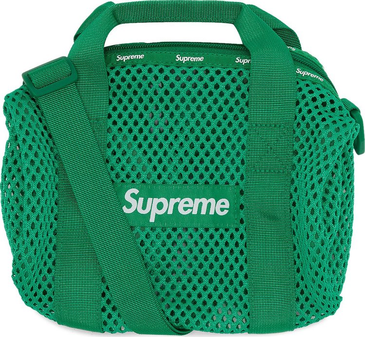 Supreme Mesh Mini Duffle Bag 'Green'