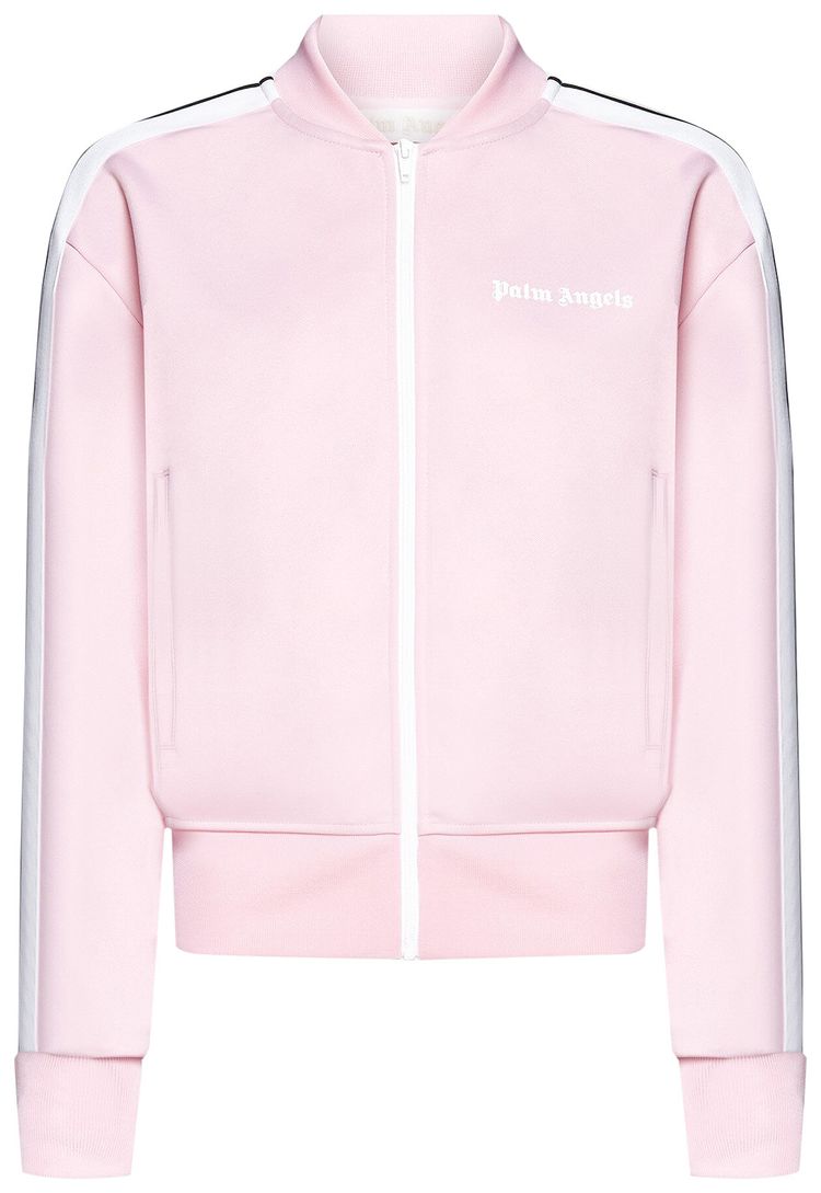 Palm Angels Bomber Track Jacket Almond Blossom