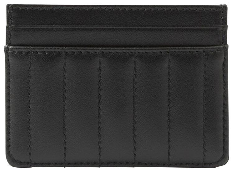 Burberry Lola Quilted Card Case BlackPalladio