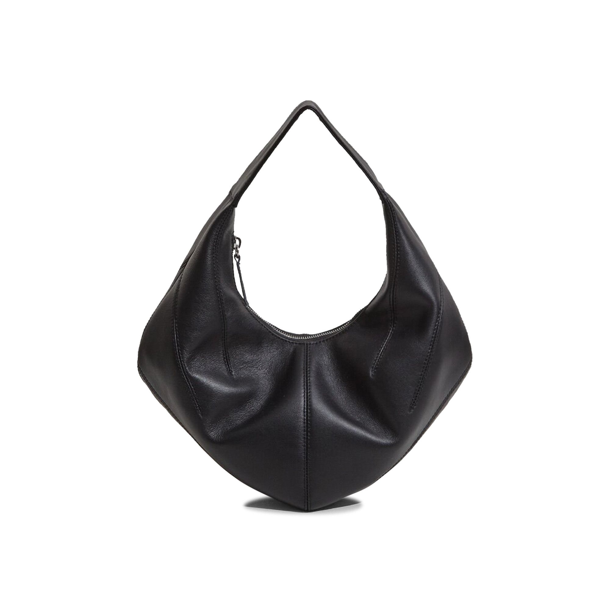 Buy Kiko Kostadinov Bugle Hobo Bag 'Raven Black