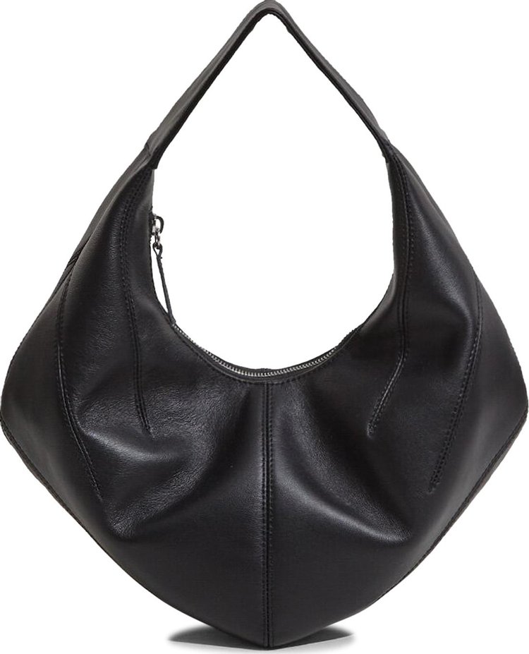 Kiko Kostadinov Bugle Hobo Bag Raven Black