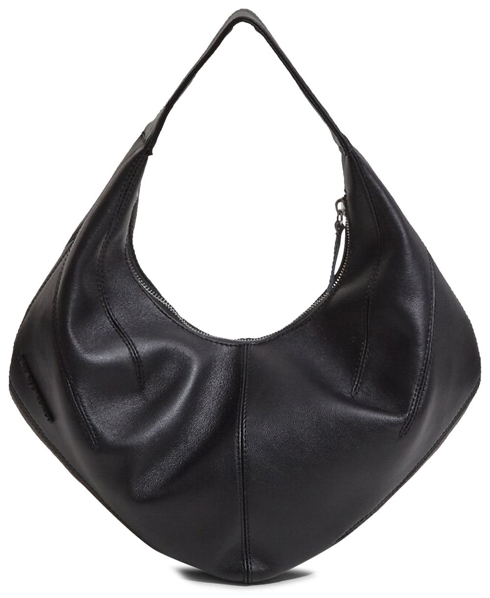 Buy Kiko Kostadinov Bugle Hobo Bag 'Raven Black' KKWSS23BG01 55 RAVE
