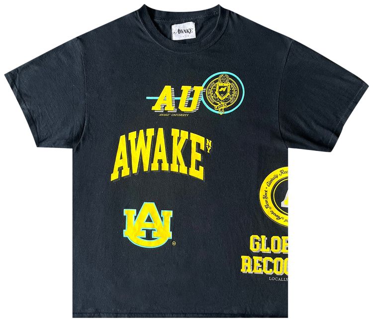 Awake NY University Tee Black