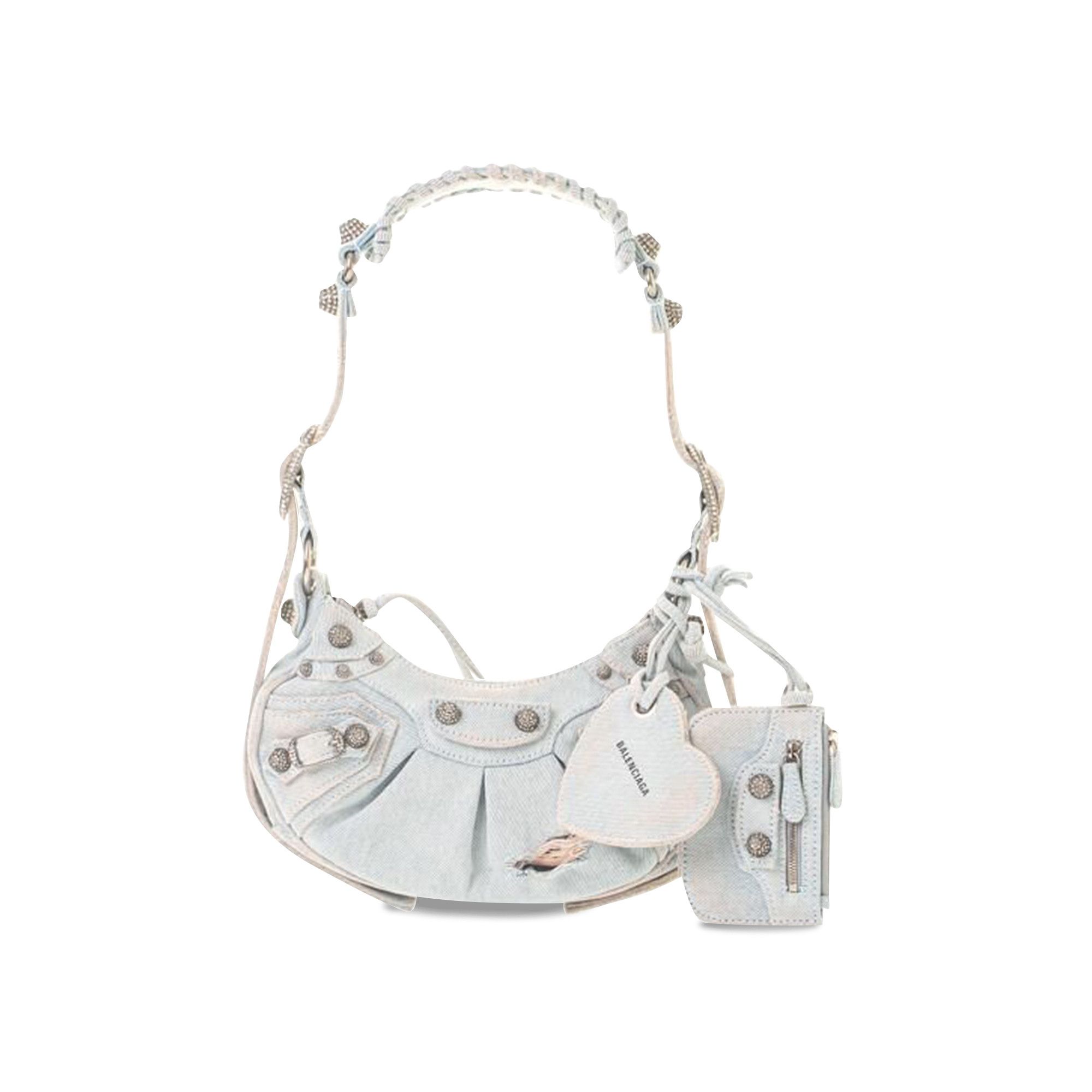 Buy Balenciaga Le Cagole Shoulder Bag 'Pale Blue' - 671309
