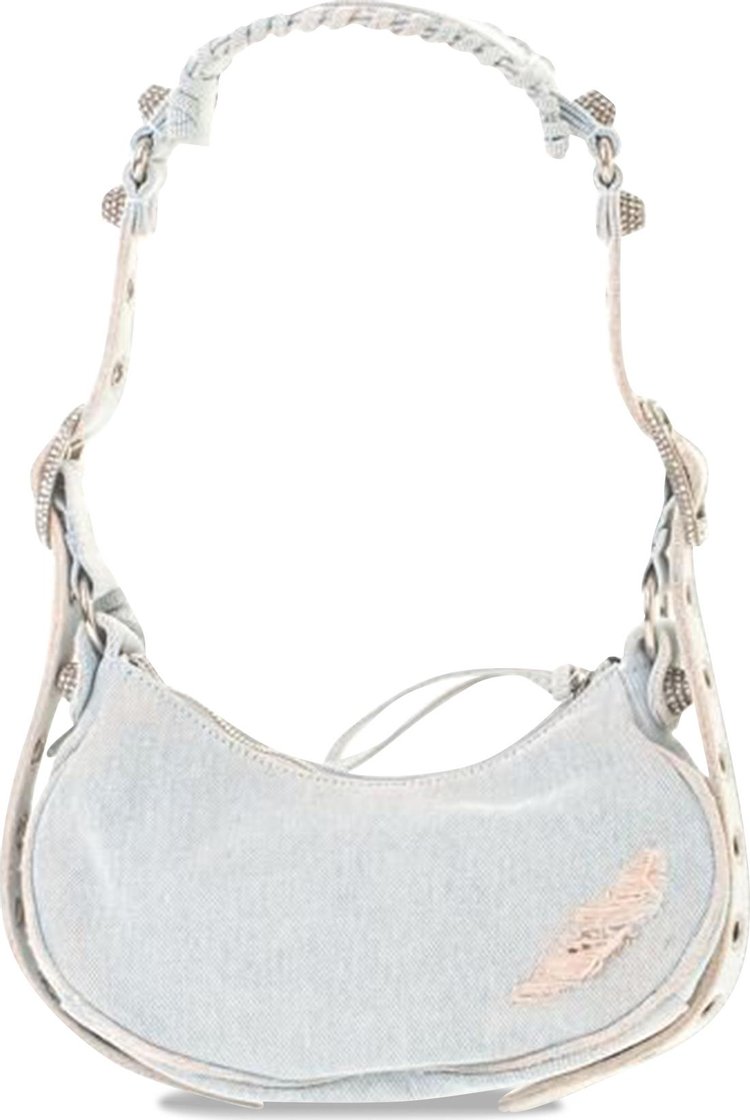 Balenciaga Le Cagole Shoulder Bag Pale Blue