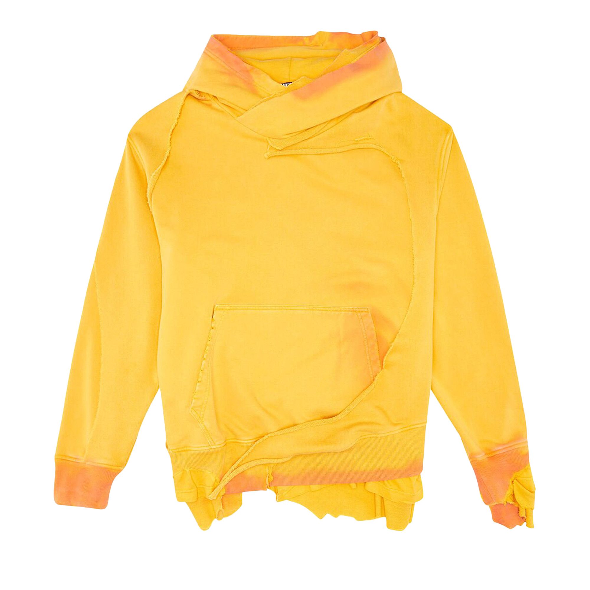 Diesel top yellow hoodie