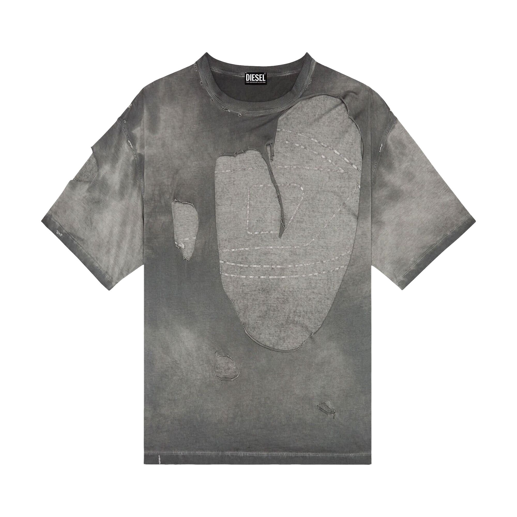 Buy Diesel T Ashy T-Shirt 'Dark Grey' - A10255 0KHAH 900 | GOAT CA