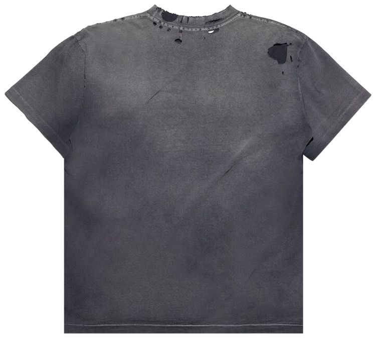 Enfants Riches Deprimes Thrashed Classic Logo Pocket T Shirt BlackWhite