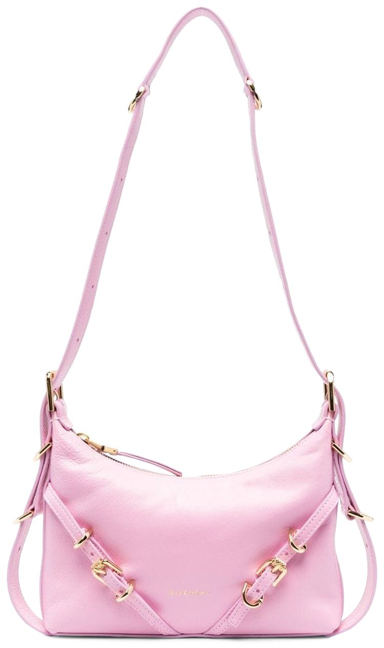 Givenchy Mini Voyou Shoulder Bag Silk Pink