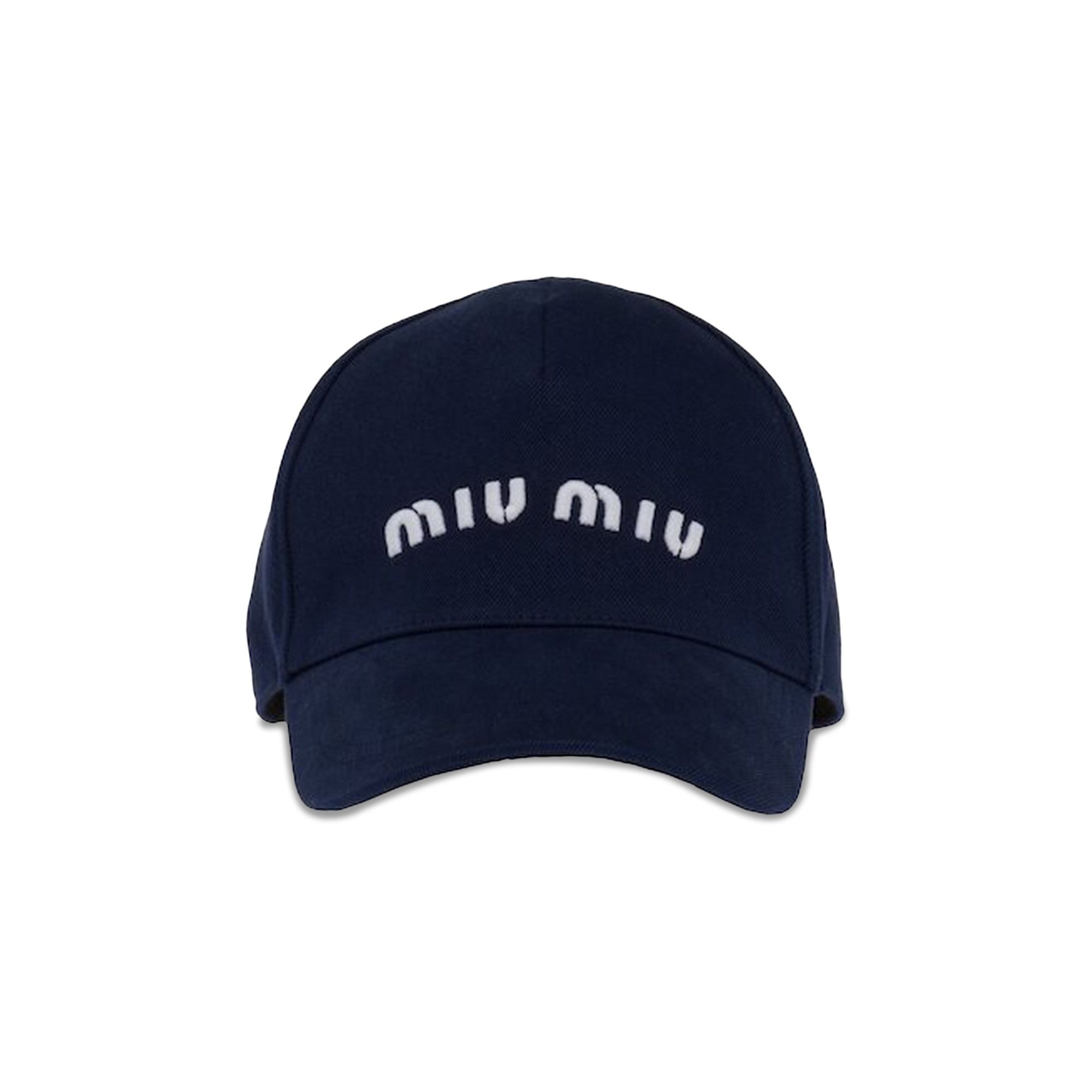 Buy Miu Miu Drill Baseball Cap 'Blue/White' - 5HC179 2DXI