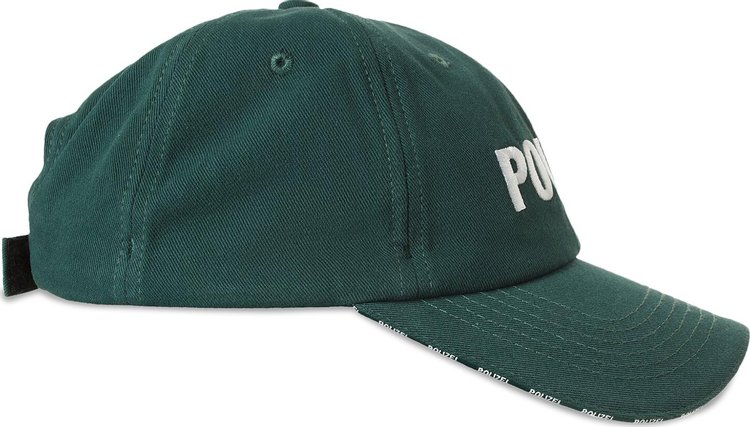 Vetements Polizei Embroidered Baseball Cap Forest Green