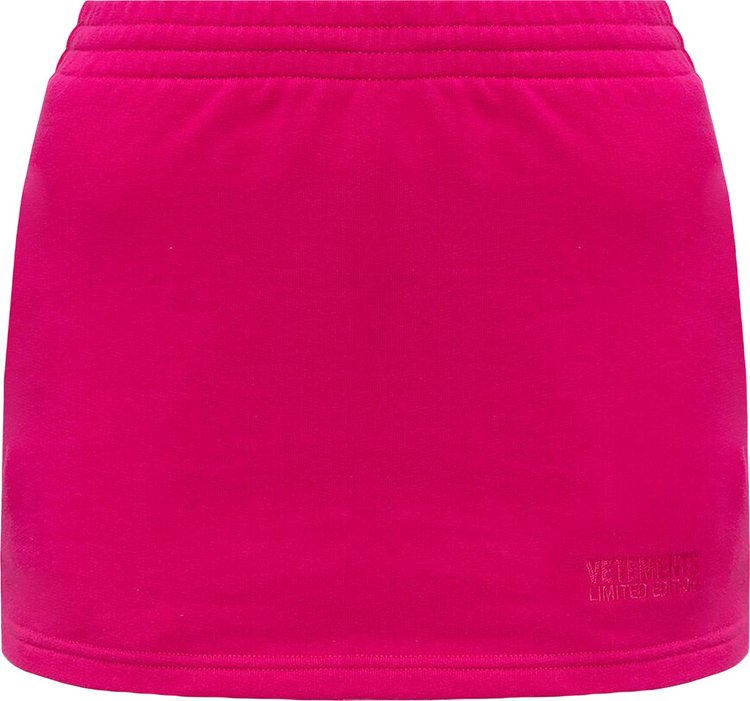Vetements Push Up Molton Mini Skirt 'Hot Pink'