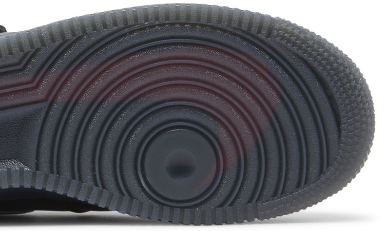 Nike Air Force 1 Mid Premium Black Metallic Silver