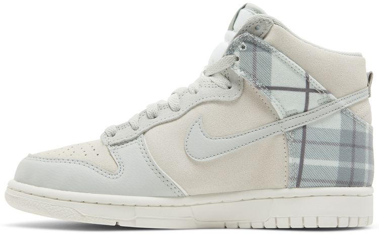 Nike Dunk High SE GS Mint Plaid