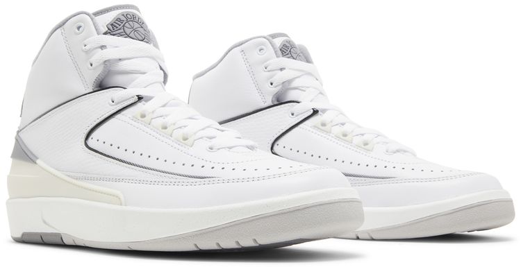 Air Jordan 2 Retro GS White Cement