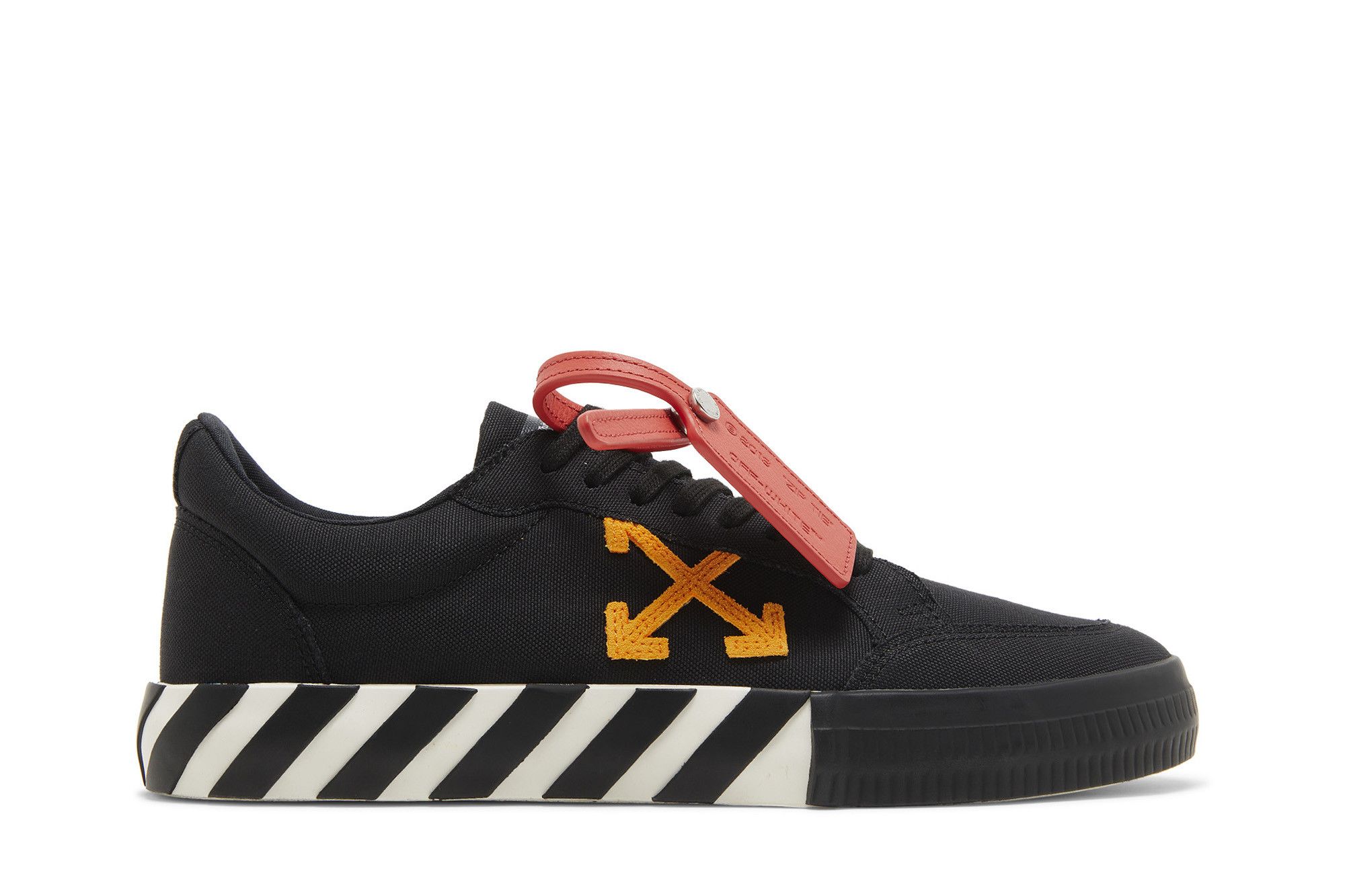 Buy Off-White Vulc Sneaker 'Black Orange' - OMIA085S23FAB001