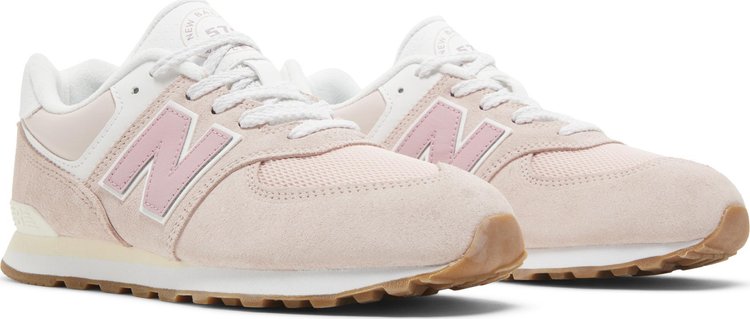 574 Big Kid NB Athletics   Crystal Pink