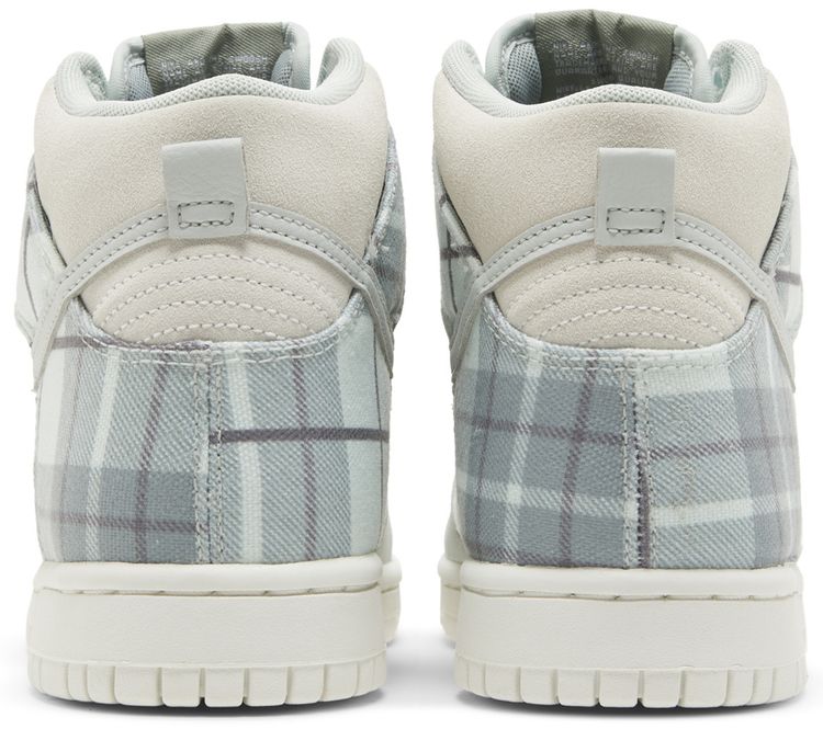Nike Dunk High SE GS Mint Plaid