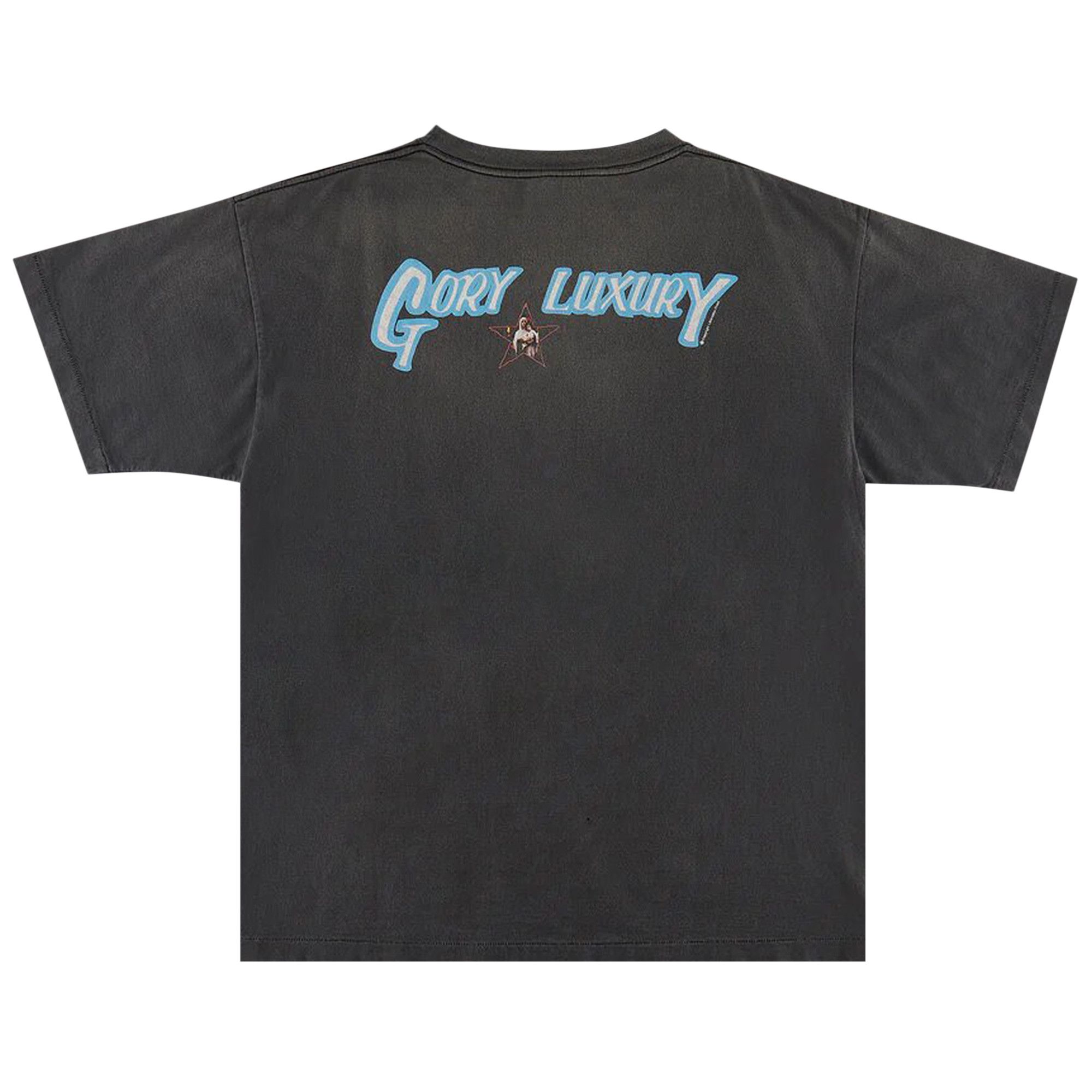 Buy SAINT Mxxxxxx Str Maria Tee 'Black' - SM S23 0000 007 | GOAT UK