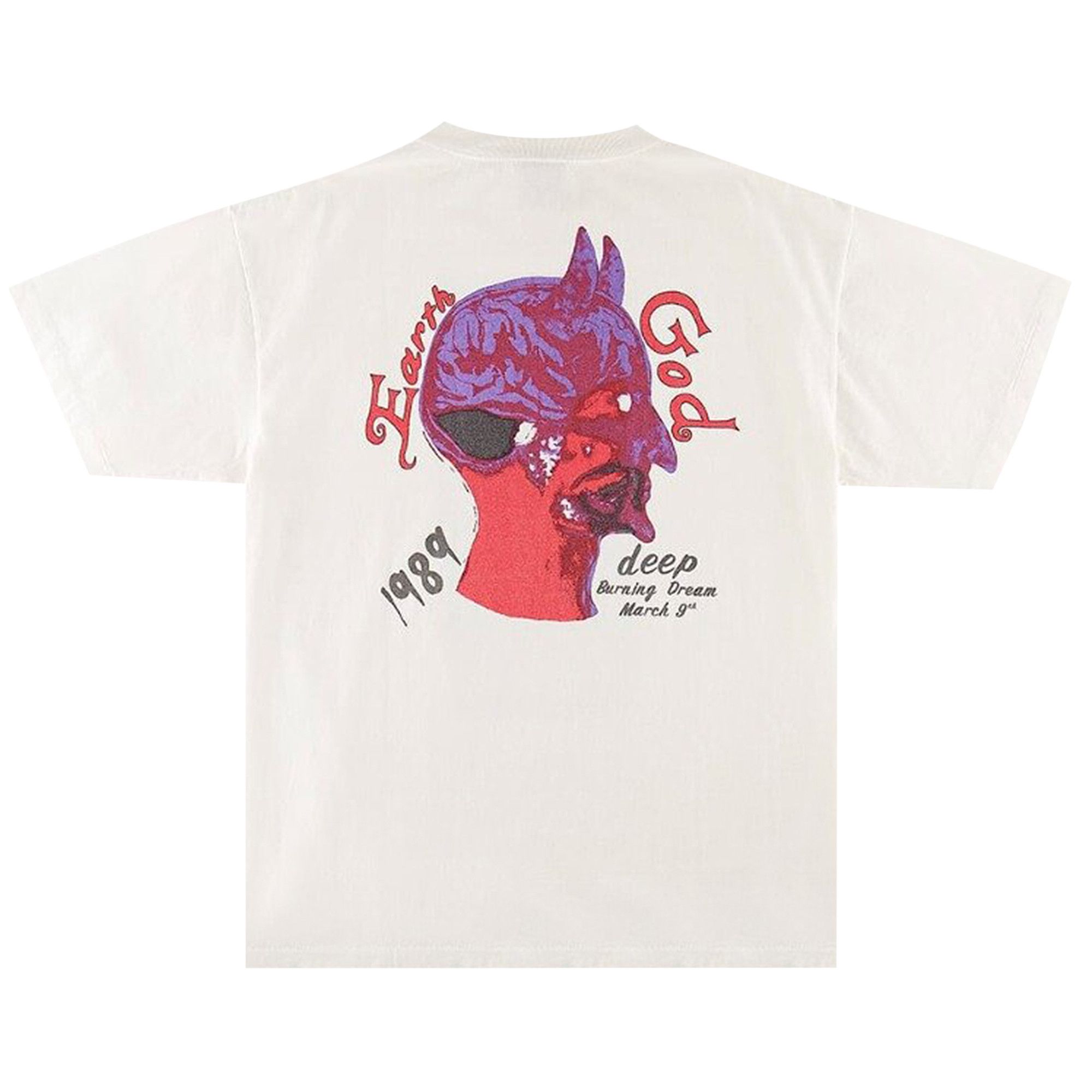 Buy SAINT Mxxxxxx Space God Tee 'White' - SM S23 0000 022 | GOAT
