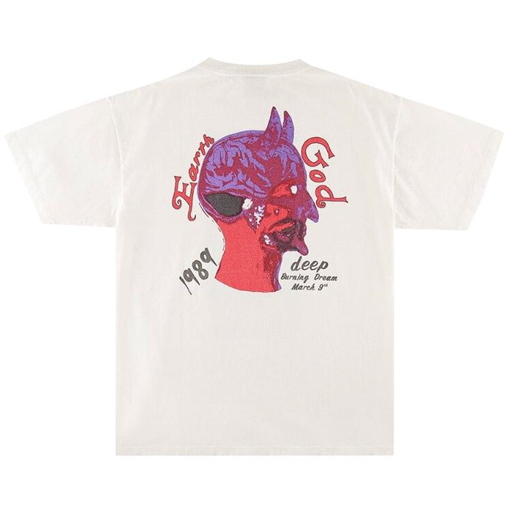 SAINT Mxxxxxx Space God Tee White