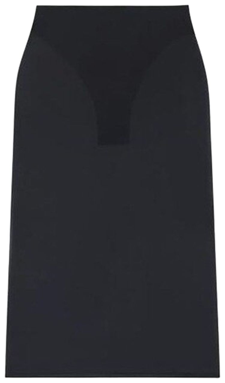 Courreges 2ND Skin Tube Skirt Black