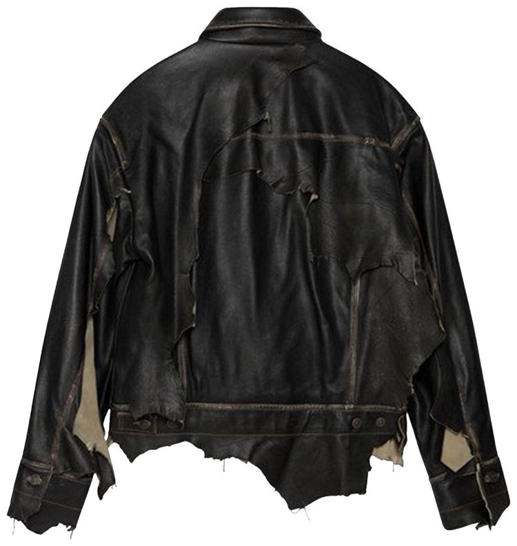 Diesel L Trucker Wild Jacket Black