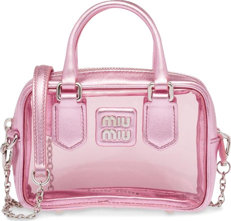 Miu Miu Plex Mini Satchel 'Pink'