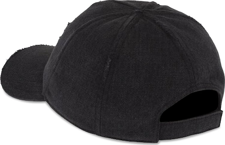 Miu Miu Denim Baseball cap Black