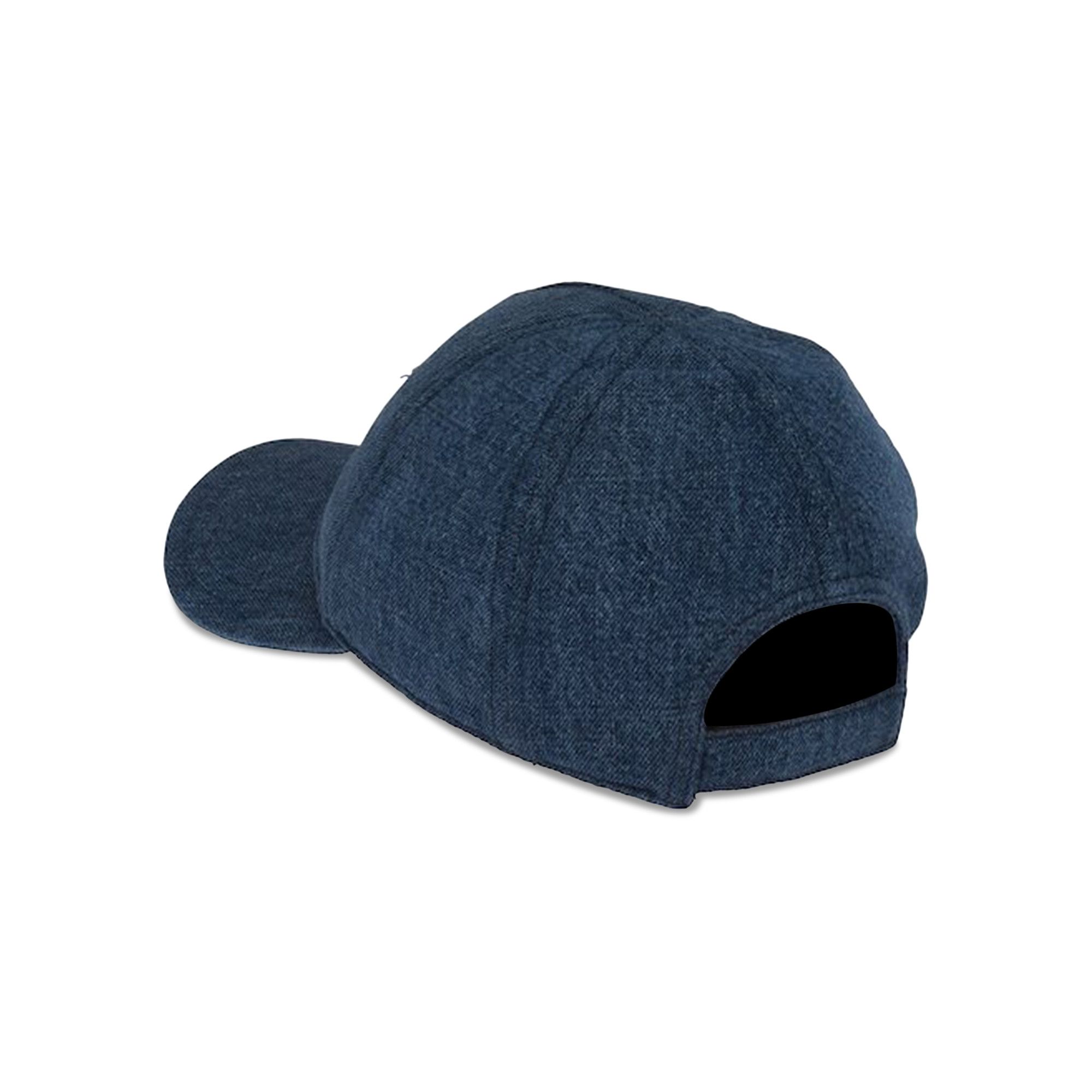 MIU MIU | WASHED DENIM CAP BLUE キャップ 5HC179 2CL4 F0008 ミュウミュウ Miu Miu MIUMIU ベースボールキャップ 5HC179 2CL4