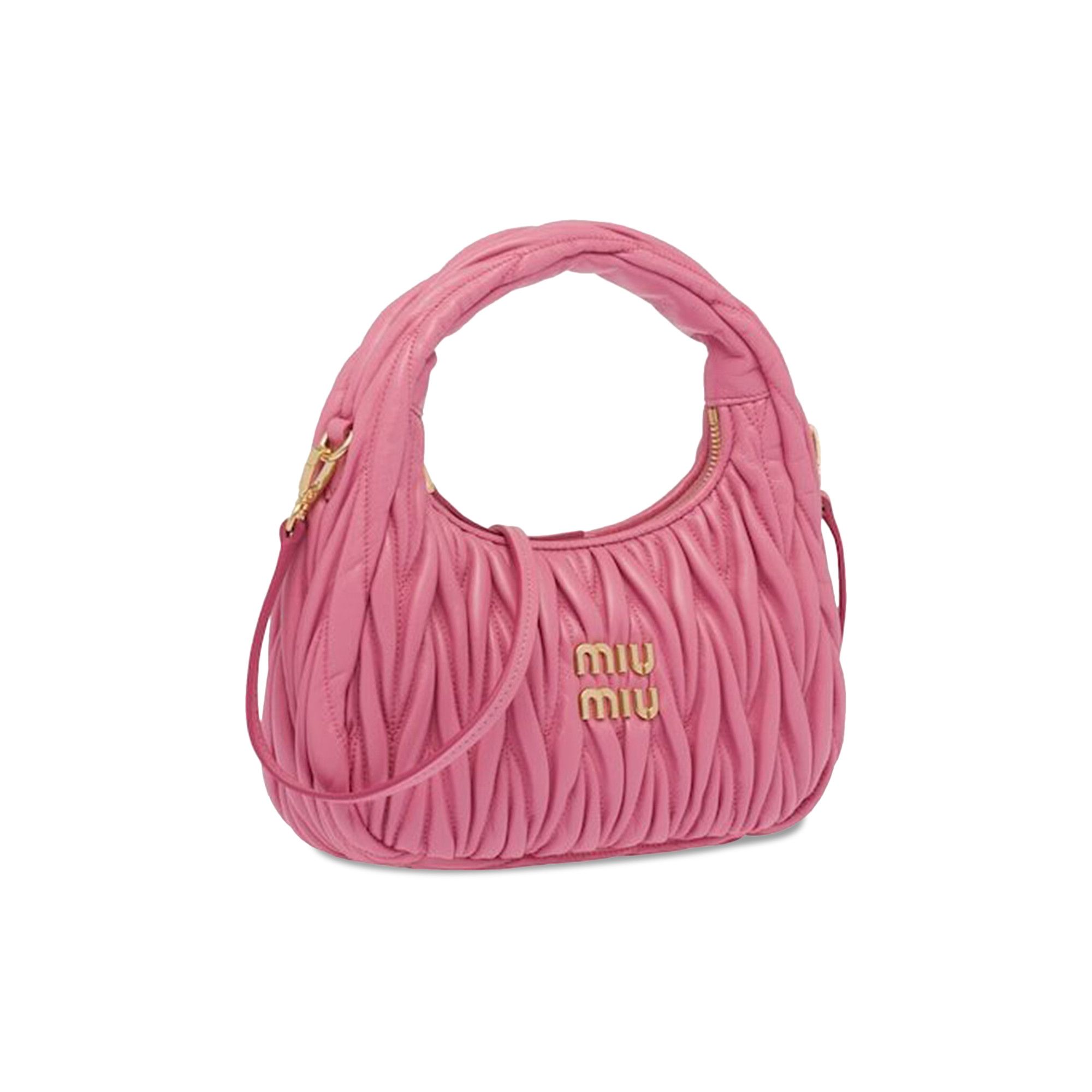 Buy Miu Miu Wander Matelasse Nappa Leather Mini Hobo Bag Buy Miu Miu Wander Matelasse Nappa Leather Mini Hobo Bag