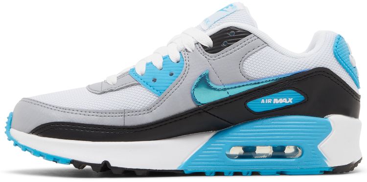 Nike Air Max 90 GS Blue Lightning Metallic