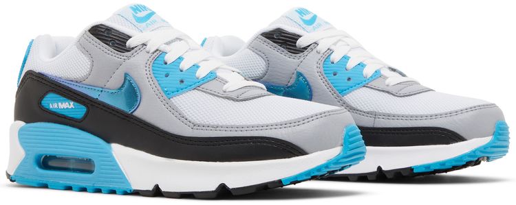 Nike Air Max 90 GS Blue Lightning Metallic