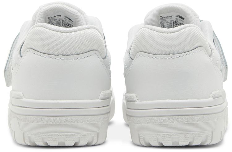 New Balance 550 Bungee Lace Top Strap Toddler Triple White